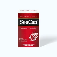 Traphaco viên uống Seacan bổ sung Calci tự nhiên hộp 60 viên