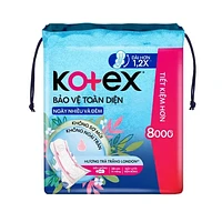 BVS Kotex bảo vệ toàn diện cho ngày nhiều và đêm (Gói 28cm x 14 miếng)