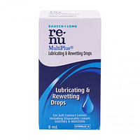 Chai 8ml dung dịch nhỏ mắt RENU giúp dưỡng ẩm và làm mềm kính áp tròng