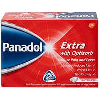 Panadol extra optizorb giảm đau hạ sốt hộp 120 viên nén