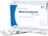 Metronidazol250mg BDP điều triị nhiễm khuẩn (Hộp 10 vỉ x 10 viên)