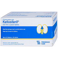Ketosteril Fresenius Kabi là thuốc dùng để ngăn ngừa và chữa trị suy thận mạn (5 vỉ x 20 viên)