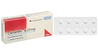 Carsantin 6.25mg điều trị tăng huyết áp, đau thắt ngực (3 vỉ x 10 viên)
