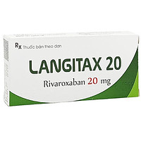 Viên nén Langitax 20 Usarichpharm giúp ngăn ngừa huyết khối tắc tĩnh mạch (2 vỉ x 7 viên)
