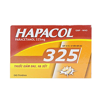 Hapacol 325mg giảm đau hạ sốt  (10 vỉ x 10 ) viên nén