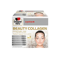 Doppelherz Beauty Collagen hỗ trợ giảm lão hóa và nếp nhăn hộp 30 ống x 25ml/1 ống