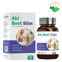 AKI BEST SLIM – Giảm béo, giảm thèm ăn, đào thải độc tố (Hộp 30 viên)
