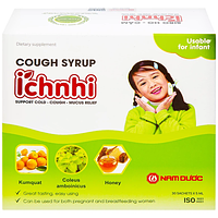 Nam Dược Ích nhi siro ho cảm cho trẻ từ 1 tuổi hộp 30 gói x 1.5ml