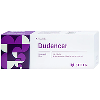 Dudencer giảm triệu chứng khó tiêu do acid (hộp 30 viên)