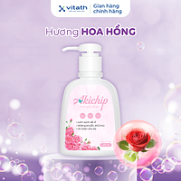Nước Giặt Đồ Lót Akichip Vitath 120ml (hương hoa hồng)