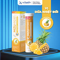 Viên Sủi Mizu Hydro Vitath Quả Dứa 20 viên