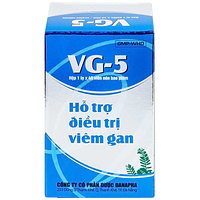 VG5 điều trị suy giảm chức năng gan hộp 40 viên nén