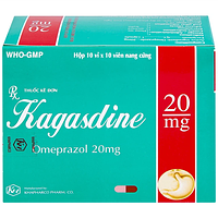 Kagasdine 20mg điều trị loét dạ dày, tá tràng (hộp 100 viên)