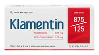 Klamentin 1g kháng khuẩn hộp 14 viên nén