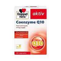 Doppelherz Coenzyme Q10 hỗ trợ sức khỏe tim mạch hộp 2 vỉ × 15 viên