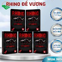 Viên uống Rhino Đế Vương vỉ 4 viên