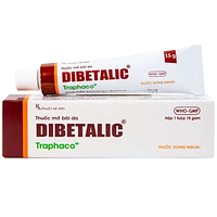 Dibetalic điều trị các bệnh ngoài da tuýp 15g
