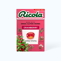 Ricola Kẹo ngậm thảo mộc không đường nam việt quất (Hộp 40g)