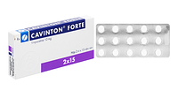 Cavinton Forte 10mg Gedeon điều trị rối loạn tuần hoàn máu não (Hộp 2 vỉ x 15 viên)