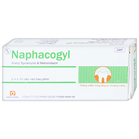 Naphacogyl Nam Hà phòng ngừa và điều trị nhiễm trùng răng miệng (Hộp 2 vỉ x 10 viên)