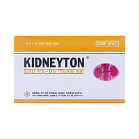 Sản phẩm Kidneyton OPC dành cho người có tinh huyết suy giảm, đau mỏi vùng thắt lưng và đầu gối (5 vỉ x 10 viên)