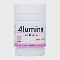 Alumina hỗ trợ ngăn ngừa viêm loét dạ dày - tá tràng hộp 60 viên