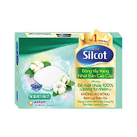 Silcot bông tẩy trang cao cấp mềm mịn và êm ái giúp làm sạch bụi bẩn hộp 66 miếng