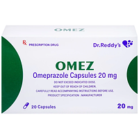 Omez 20mg điều trị và dự phòng tái phát loét tá tràng (hộp 20 viên)