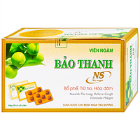 Viên ngậm không đường Bảo Thanh Hoa Linh - hỗ trợ bổ phế, giảm ho, tiêu đờm (20 vỉ x 5 viên)