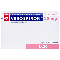 Verospiron 25mg Gedeon điều trị ngắn hạn phẫu thuật (Hộp 1 vỉ x 20 viên)