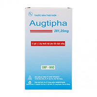 Bột pha hỗn dịch uống Augtipha 281,25mg - Tipharco kháng sinh điều trị nhiễm khuẩn (hộp 12 gói)