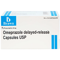 Omeprazole Delayed Release 20mg điều trị loét dạ dày tá tràng (hộp 100 viên)