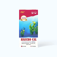Haecho hỗ trợ canxi từ tảo biển hộp 60 viên