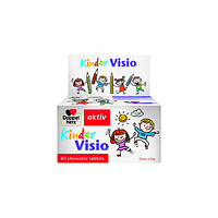 Doppelherz Kinder Visio hỗ trợ bổ sung lutein cùng các vitamin và khoáng chất cho trẻ em hộp 60 viên nhai