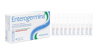 Enterogermina 2 tỷ/5ml điều trị rối loạn tiêu hóa (2 vỉ x 10 ống)