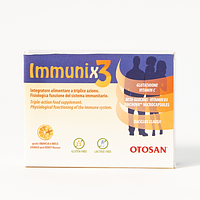 Otosan SRL Immunix 3 tab chew tăng sức đề kháng hộp 20 viên