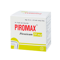 Piromax 20mg điều trị và giảm đau viêm xương khớp (Hộp 10 vỉ x 10 viên)