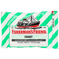 Kẹo cay con tàu vị bạc hà Fisherman's Friend (Gói 25g)
