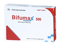 Bifumax 500mg điều trị triệu chứng viêm đường hô hấp hộp 2 vỉ x 5 viên