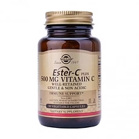 Solgar Ester-C Plus 500 mg Vitamin C bổ sung vitamin C cho cơ thể (Chai 50 viên)