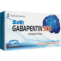 Savi Gabapentin 300 viên thuốc điều trị bệnh động kinh (3 vỉ x 10 viên)