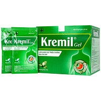 Dung dịch Kremil Gel United Pharma hỗ trợ giảm loét dạ dày - tá tràng, viêm thực quản (30 gói x 20ml)