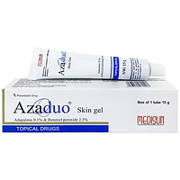 Gel Azaduo Medisun điều trị mụn trứng cá nhẹ đến vừa (15g)