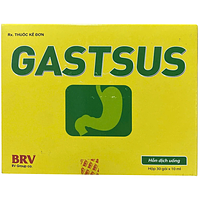 Gastsus điều trị ợ nóng ợ chua đau dạ dày, (hộp 30 gói) dạng hỗn dịch uống