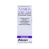 Thuốc nhỏ mắt Azarga Alcon giảm áp lực nội nhãn (5ml)