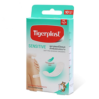 Băng cá nhân co giãn SENSITIVE TIGERPLAST (HOP 10 MIENG 19 X 72MM)