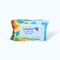 KHĂN ƯỚT ĐA NĂNG KHÁNG KHUẨN LET-GREEN