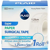 Băng keo cuộn giấy Young Plaster-Paper 1.25cm x 5m Young Chemical cố định ống truyền dẫn, dán lên gạc cố định vết thương (Hộp 1 cuộn)