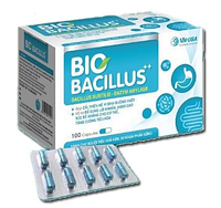 Bio Bacillus viên uống bổ sung lợi khuẩn đường ruột (Hộp 10 vỉ x 10 viên)