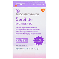 SERETIDE EVOHALER DC 25/125MCG (120 LIEU)